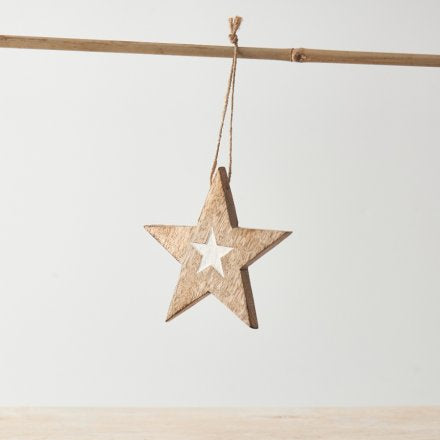 Star Hanging 10cms
